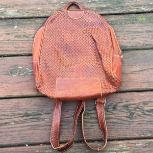 Brown Backpack